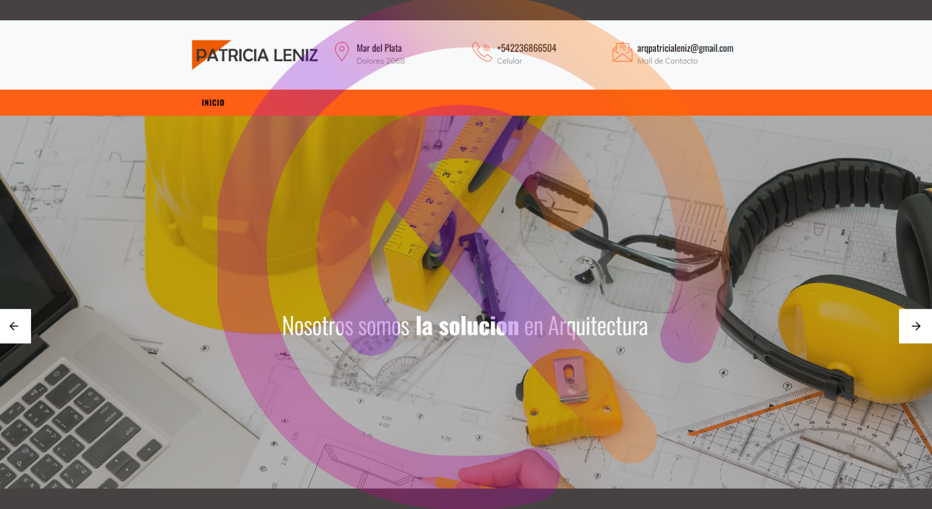 Arquitecta Patricia Leniz - Desarrollo Web a Medida + CMS